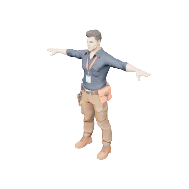 Meshy AI Character Output