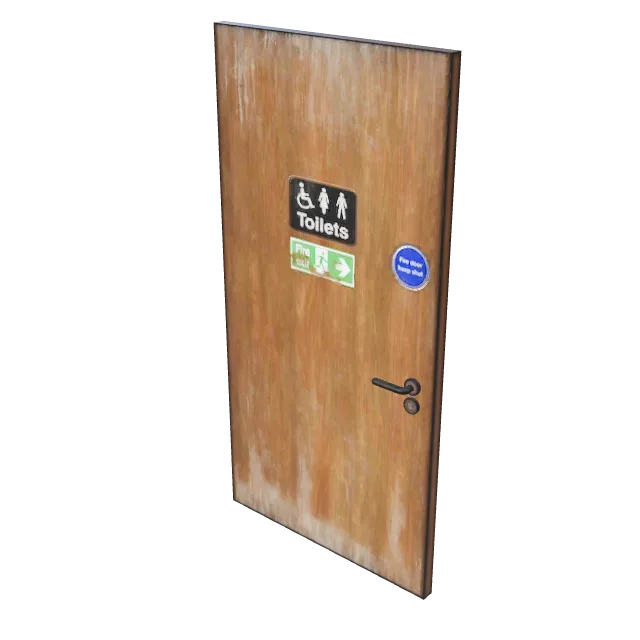 Door Toilet