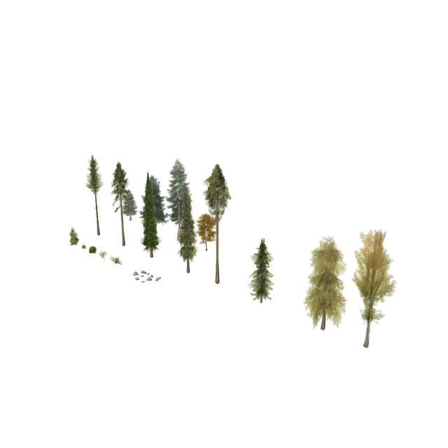 Low Poly Forest Tree Pack