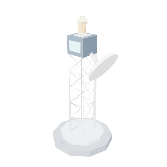 Sea Sensor Tower LOD1