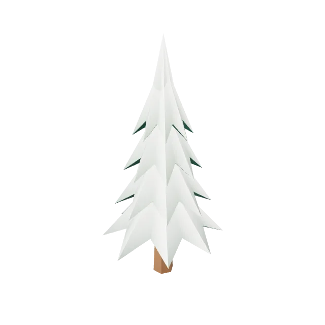 Prop Pine Snow