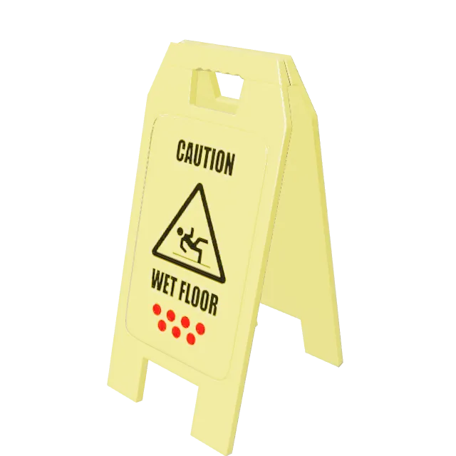 Clinic Wet Floor