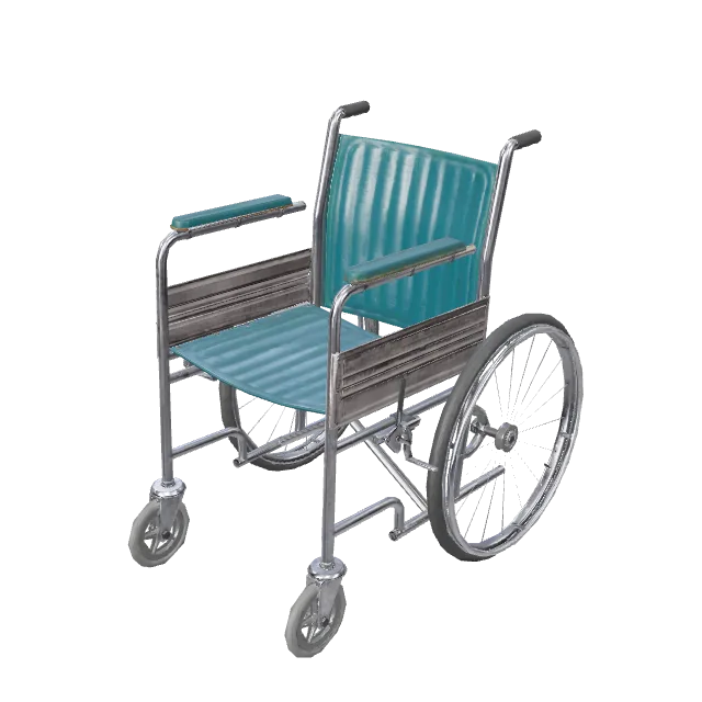 Clinic Wheelchair